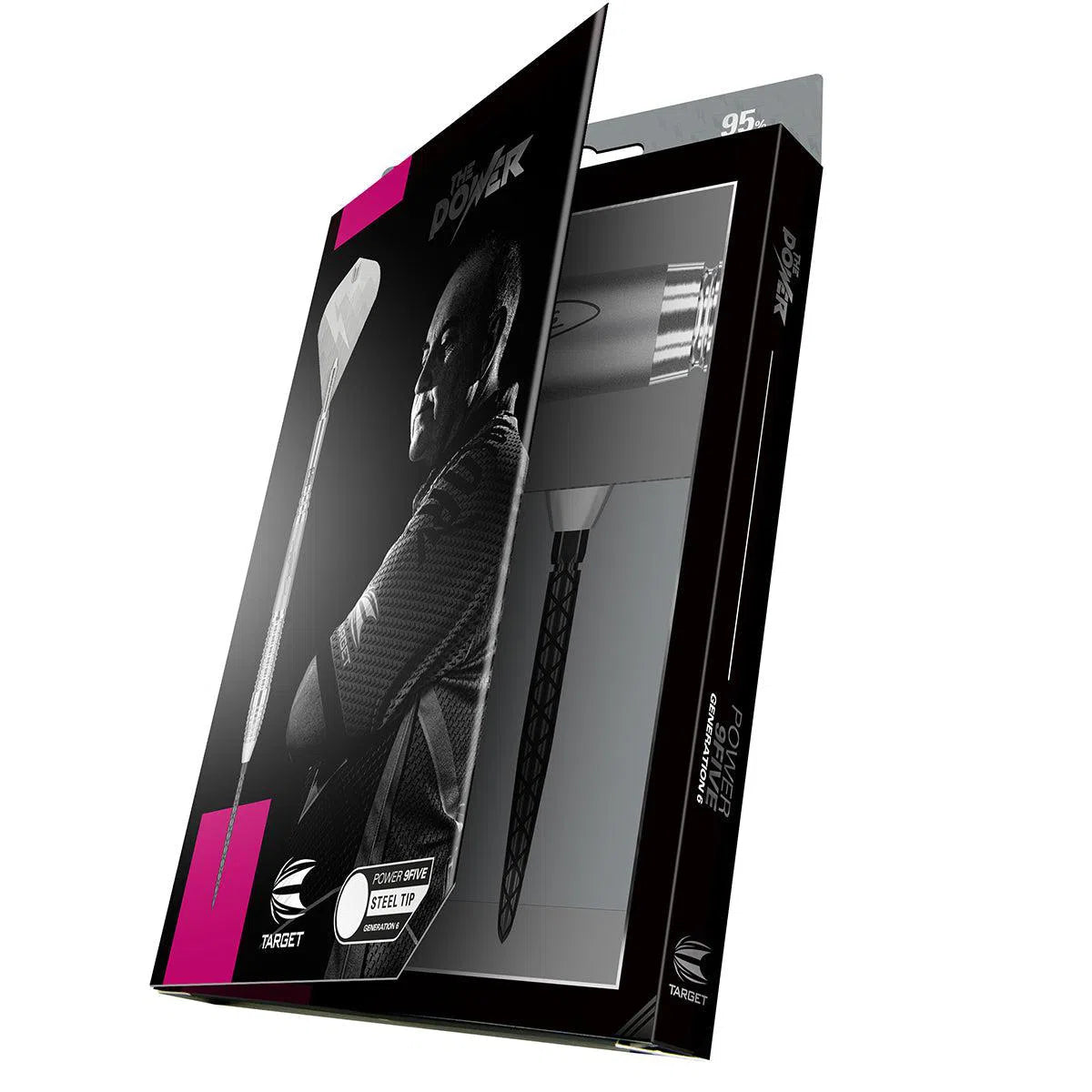 Target Darts Phil Taylor Power 9Five Gen 6 95% Tungsten Steel Tip Darts