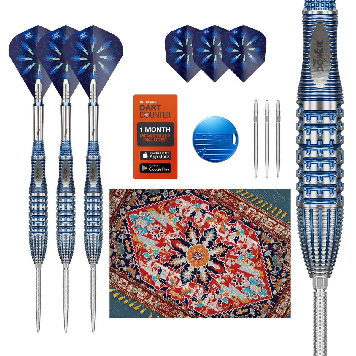 Target Darts Phil Taylor Power Gx2 SP 95% Tungsten Steel Tip Darts
