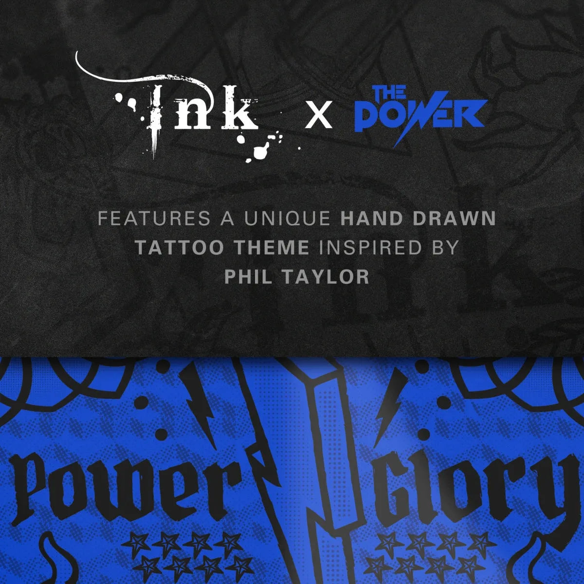 Target Darts Phil Taylor Power Ink Flight and Shaft Kit