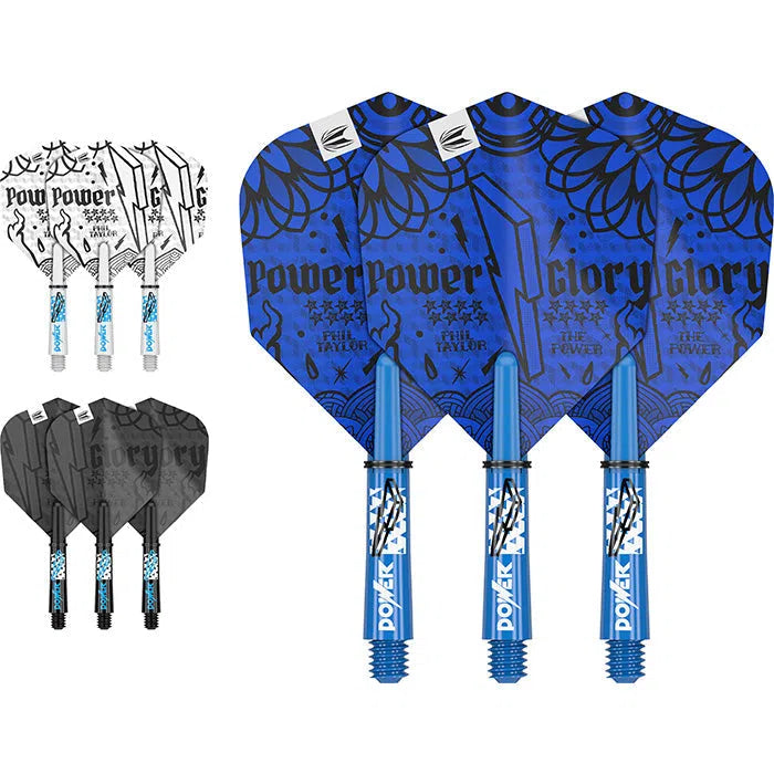 Target Darts Phil Taylor Power Ink Flight and Shaft Kit
