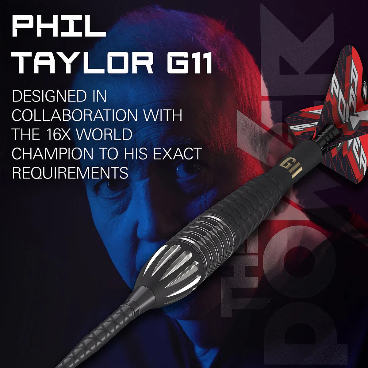 Target Darts Phil Taylor Raw Power 9Five Gen 11 SP 95% Tungsten Steel Tip Darts