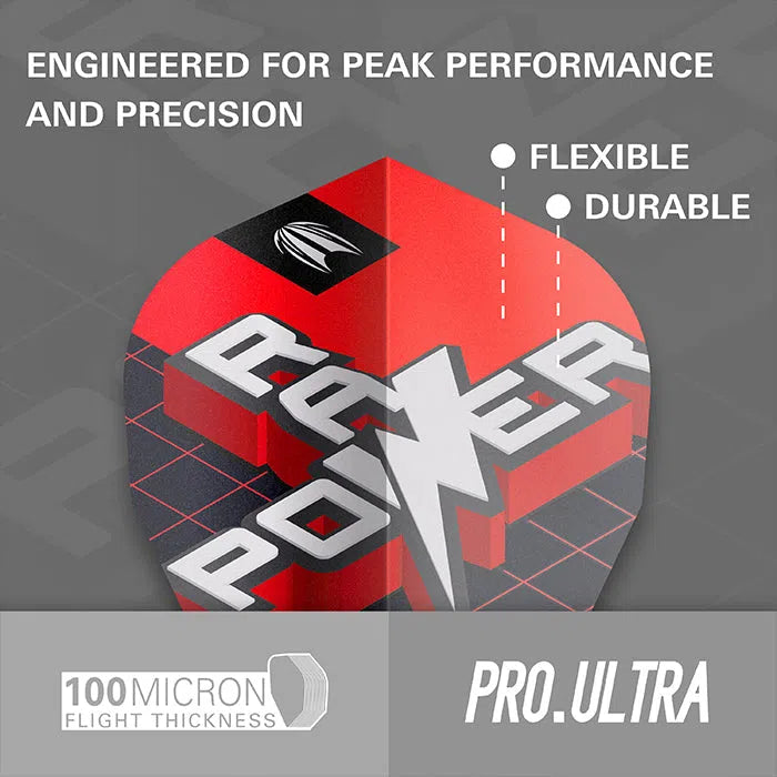 Target Darts Phil Taylor Raw Power G11 Pro Ultra Vapor Dart Flights x3 Sets