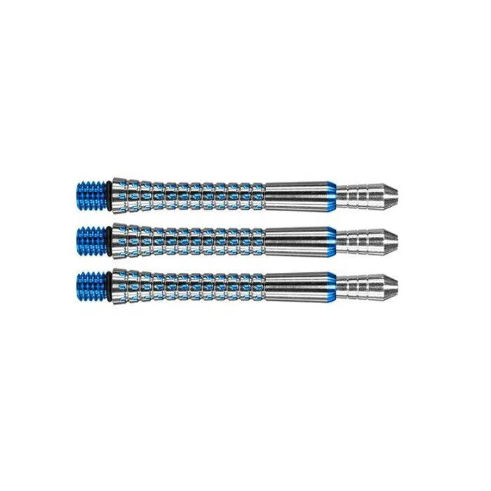 Target Darts Pixelgrip Titanium Shafts Blue