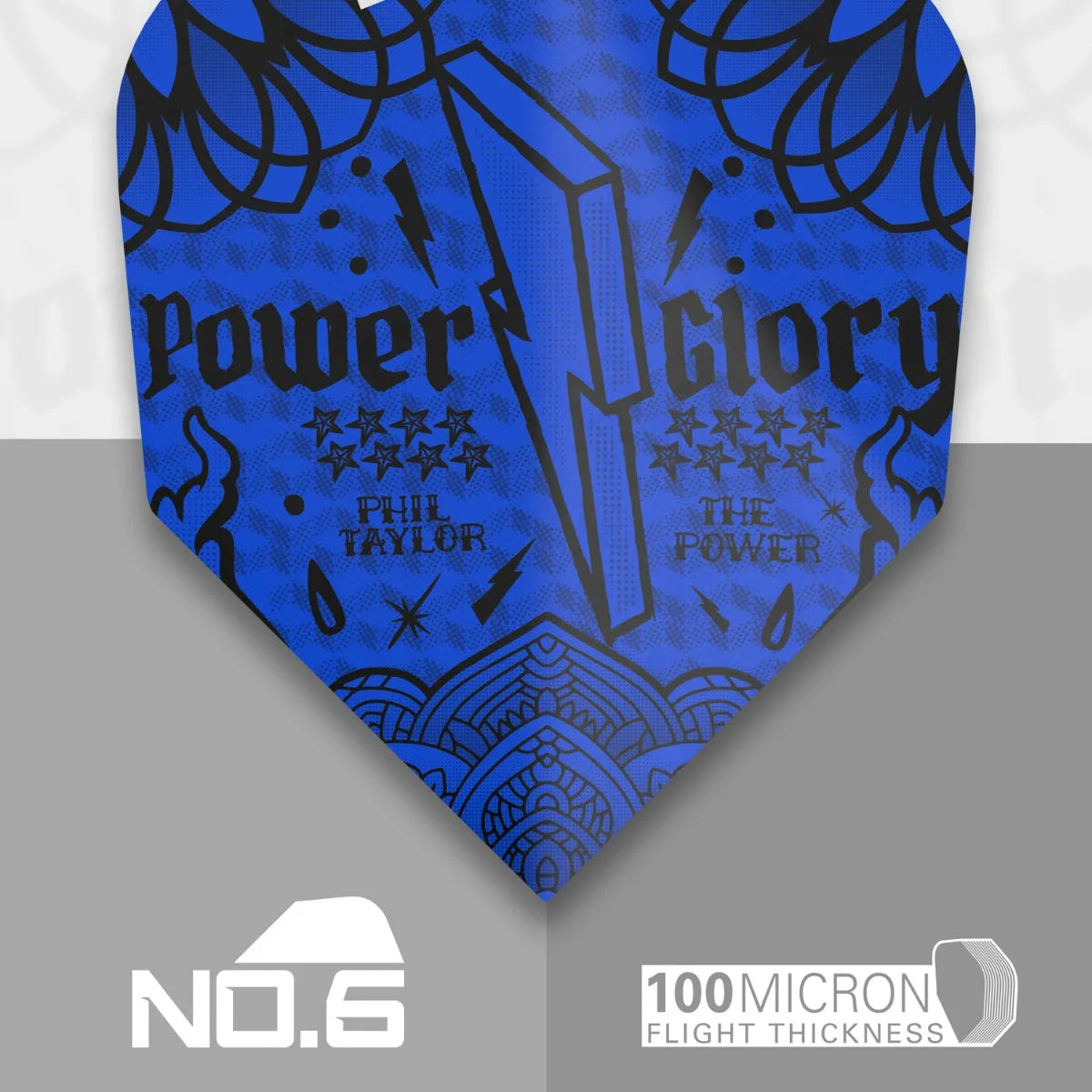 Target Darts Power Phil Taylor Ink No6 Flights x3 Sets