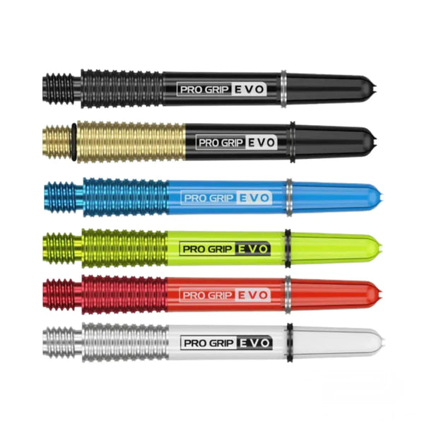 Target Darts Pro Grip Evo Shafts-1-Black-Short-Premier Darts