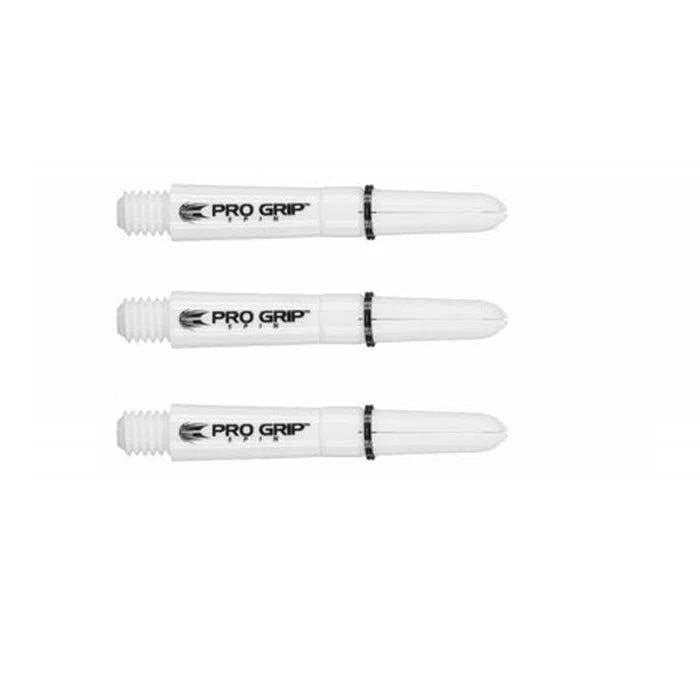 Target Darts Pro Grip Spin Dart Shafts White