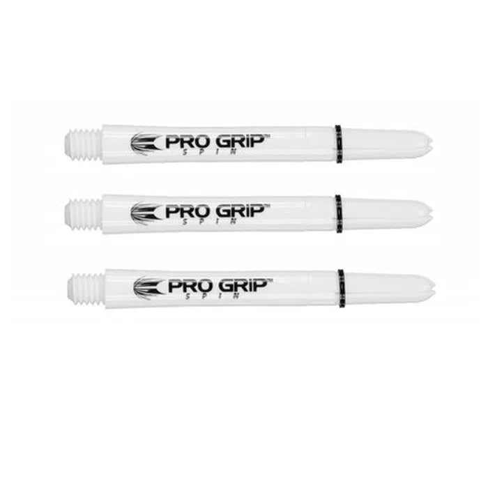 Target Darts Pro Grip Spin Dart Shafts White
