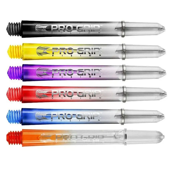 Target Darts Pro Grip Vision Dart Shafts-1-Black-Short-Premier Darts