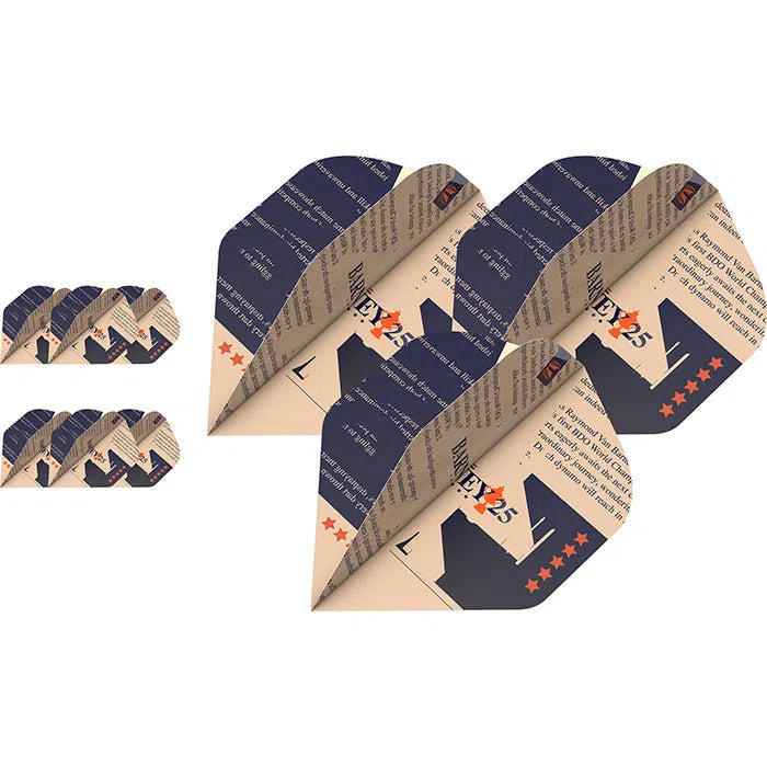 Target Darts Raymond Van Barneveld 25 No2 Flights x3 Sets