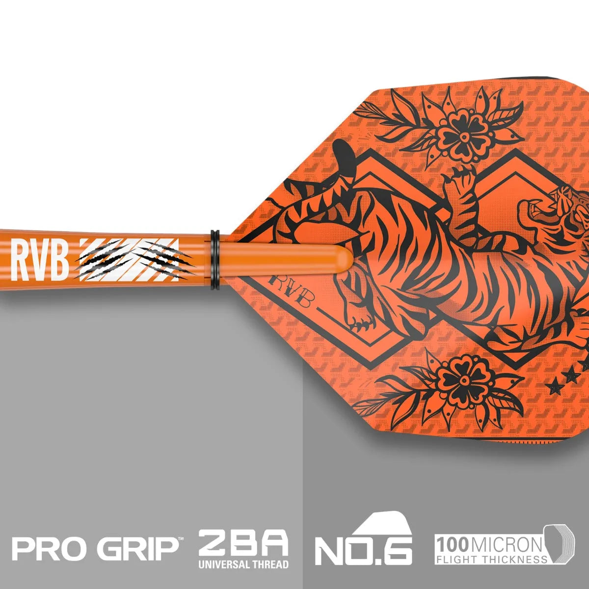 Target Darts Raymond Van Barneveld Ink Flight and Shaft Kit