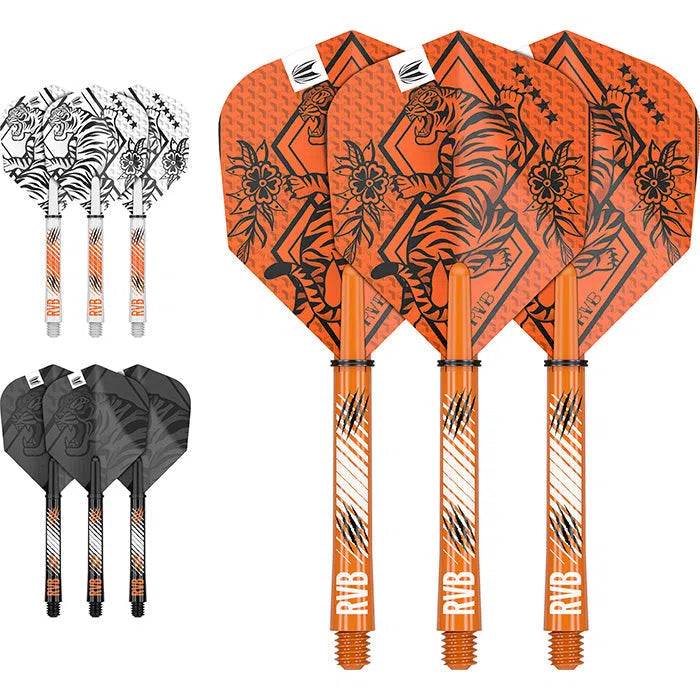 Target Darts Raymond Van Barneveld Ink Flight and Shaft Kit