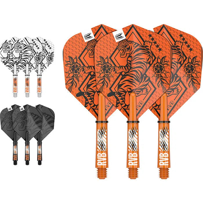 Target Darts Raymond Van Barneveld Ink Flight and Shaft Kit