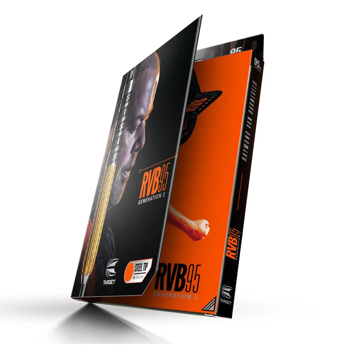 Target Darts Raymond Van Barneveld RVB95 Gen 2 95% Tungsten Steel Tip Darts