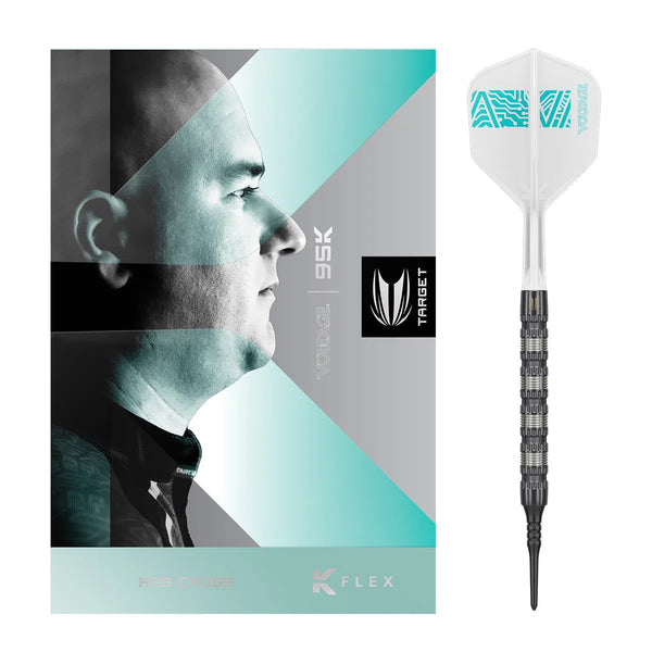 Target Darts Rob Cross 95K 95% Tungsten Soft Tip Darts-1-18 GRAM-Premier Darts