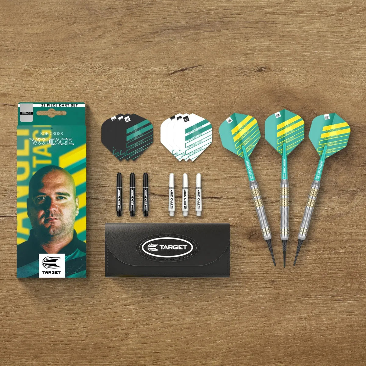 Target Darts Rob Cross Brass Soft Tip Darts