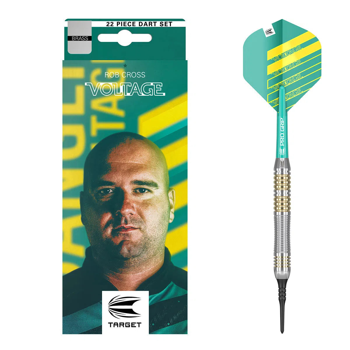 Target Darts Rob Cross Brass Soft Tip Darts