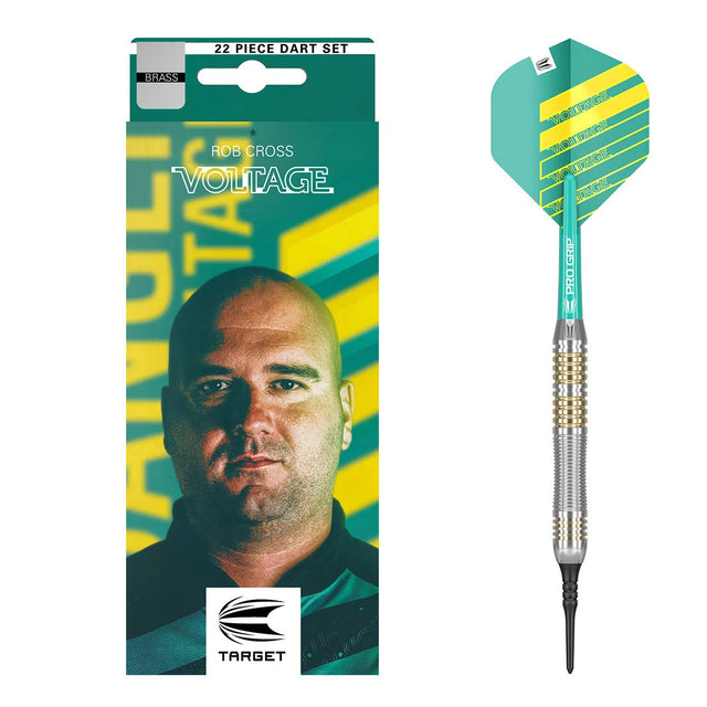 Target Darts Rob Cross Brass Soft Tip Darts