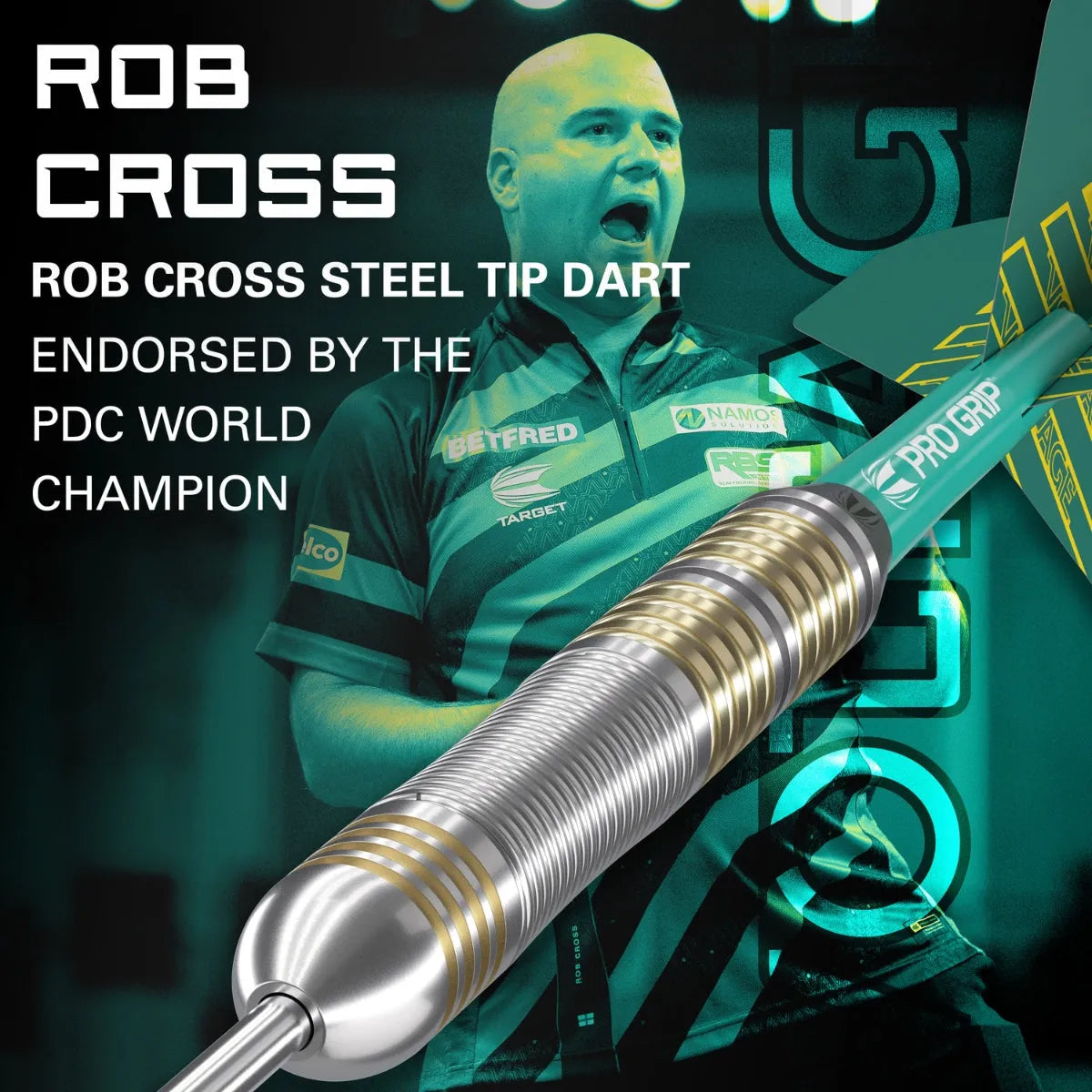 Target Darts Rob Cross Brass Steel Tip Darts