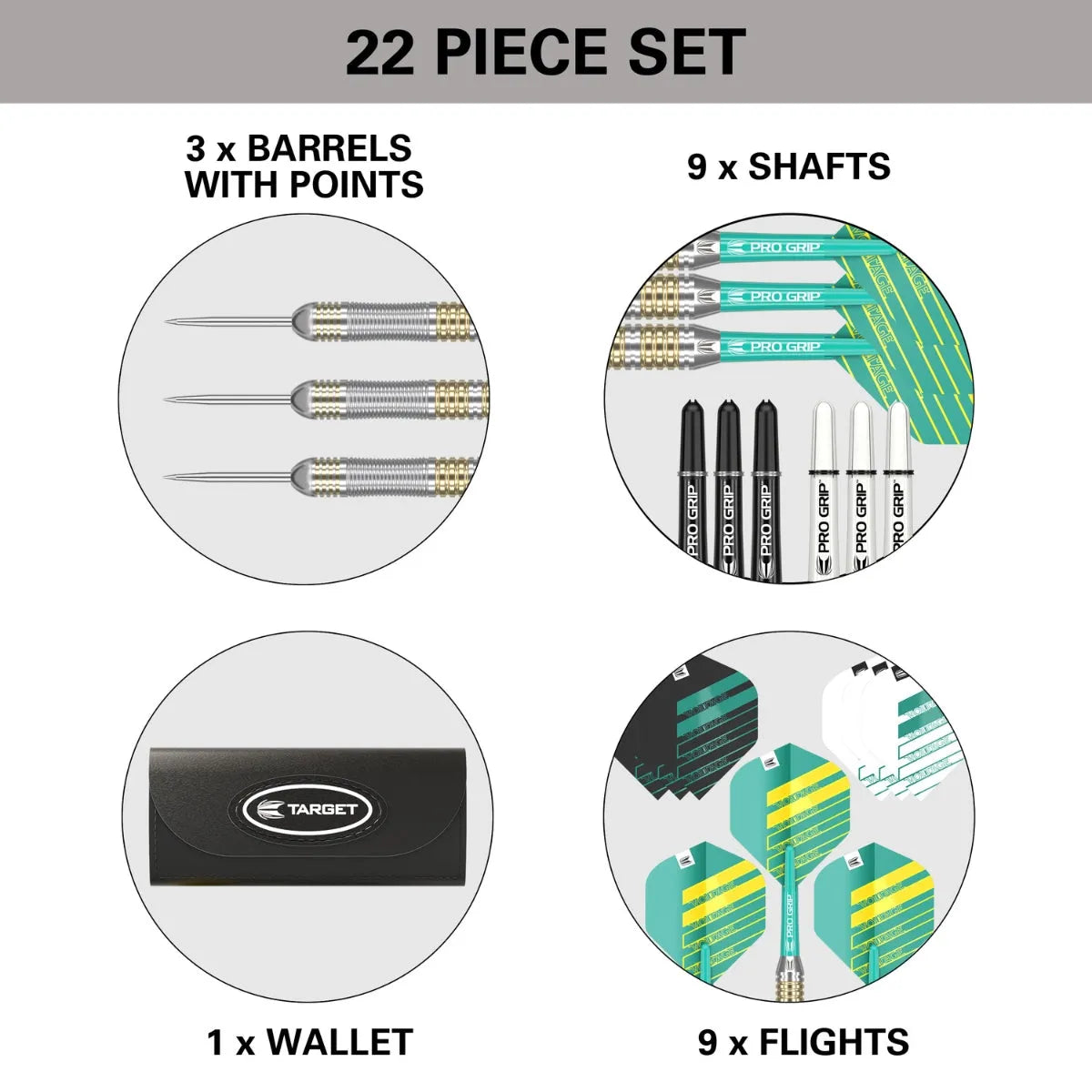 Target Darts Rob Cross Brass Steel Tip Darts