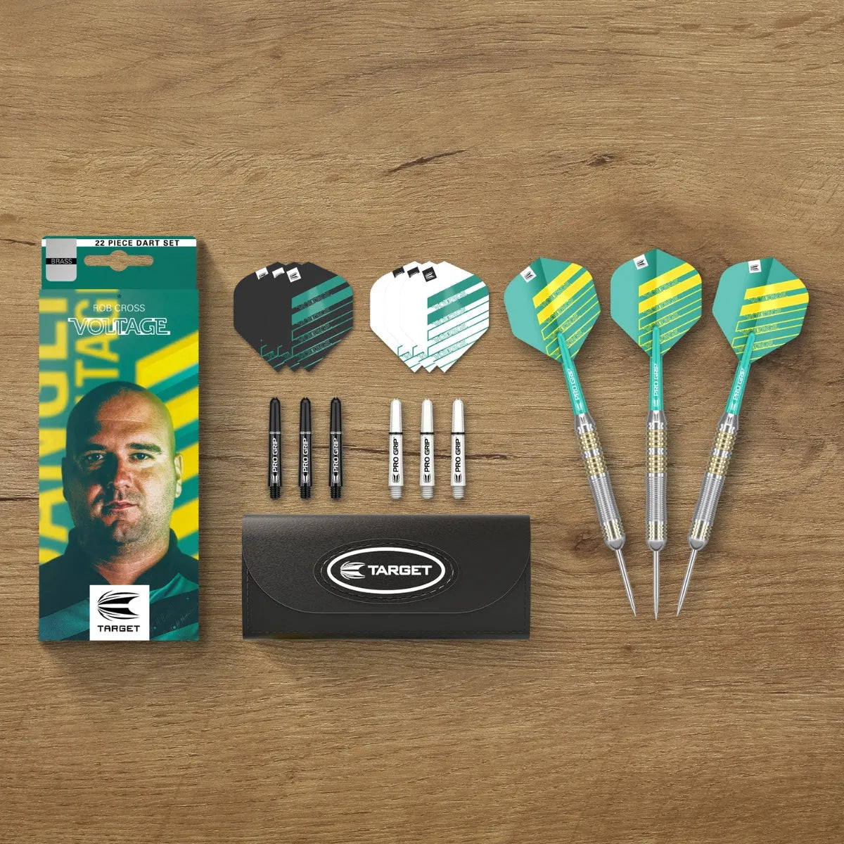Target Darts Rob Cross Brass Steel Tip Darts