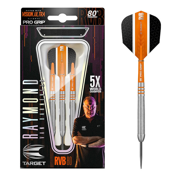 Target Darts Rvb 80% Tungsten Steel Tip Darts-1-21 GRAM-Premier Darts