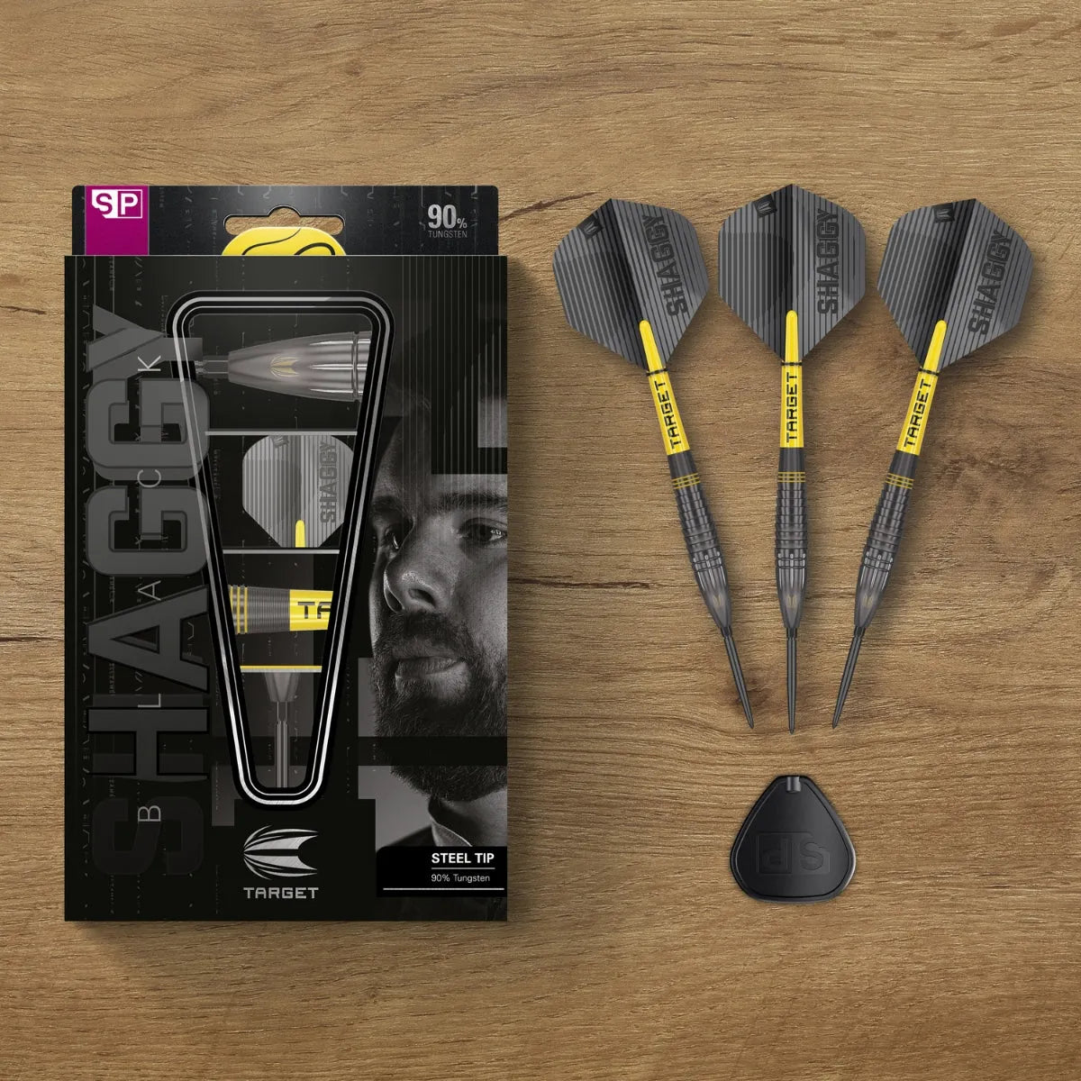 Target Darts Scott Williams Black SP 90% Tungsten Steel Tip Darts
