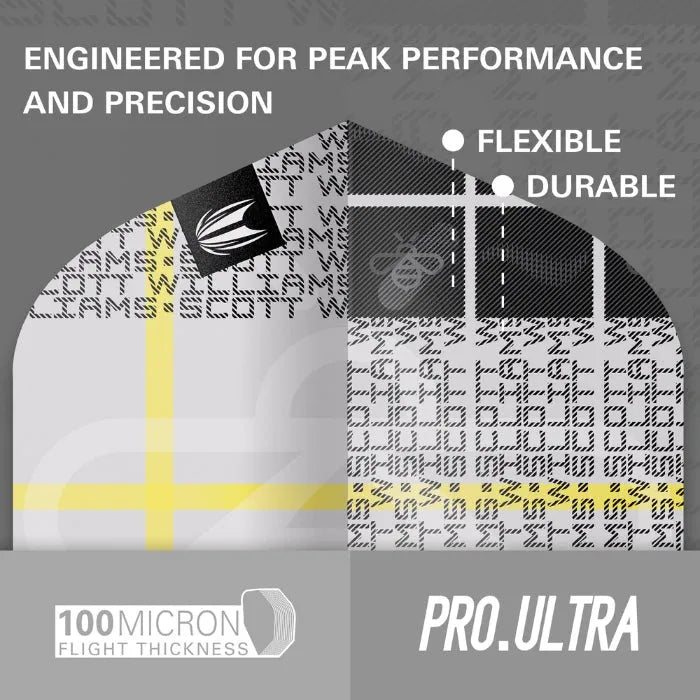 Target Darts Scott Williams G2 No2 Pro Ultra Flights x3 Sets