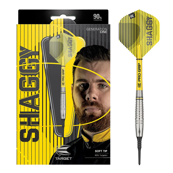Target Darts Scott Williams Gen 1 90% Tungsten Soft Tip Darts-1-18 GRAM-Premier Darts
