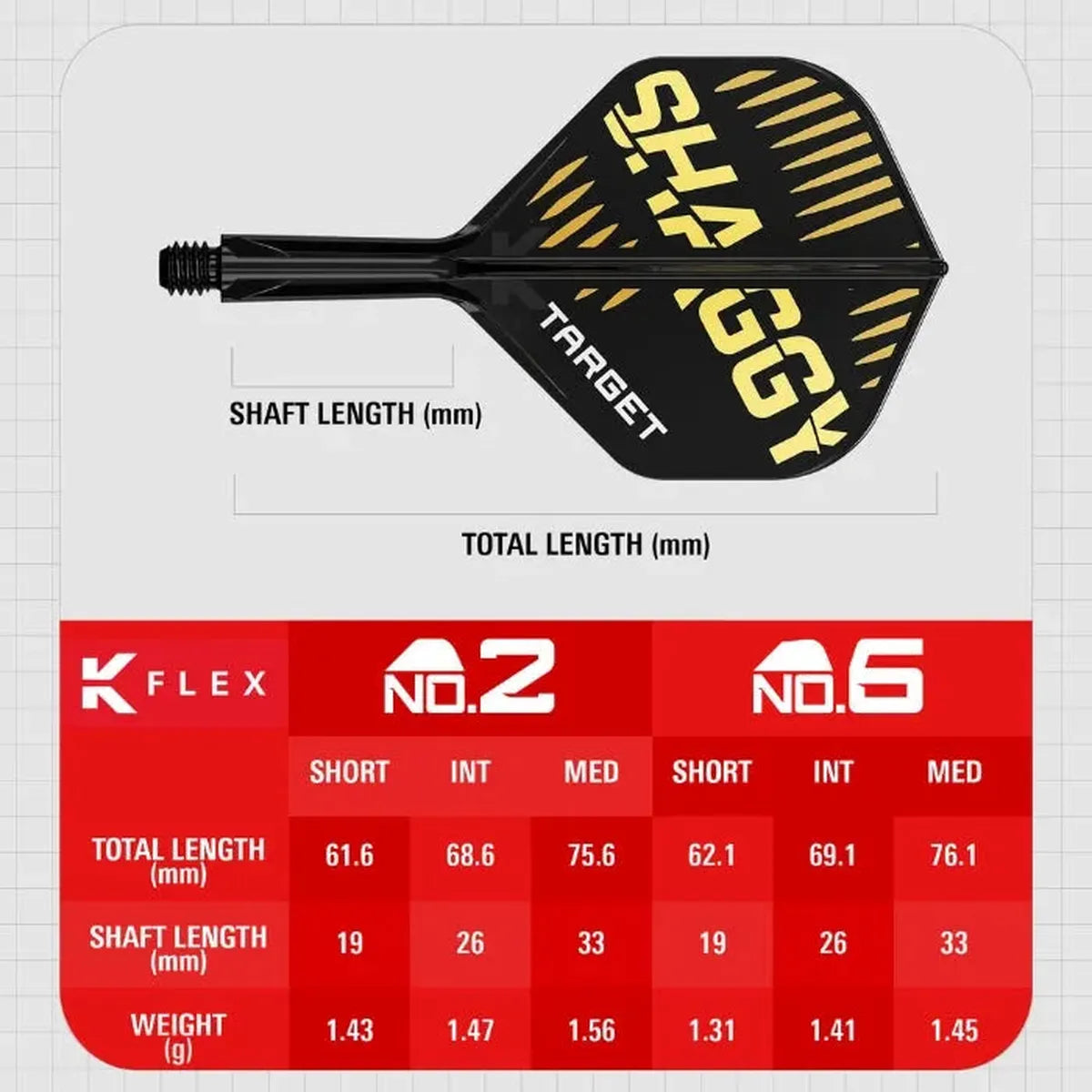 Target Darts Scott Williams KFlex Flight System No2