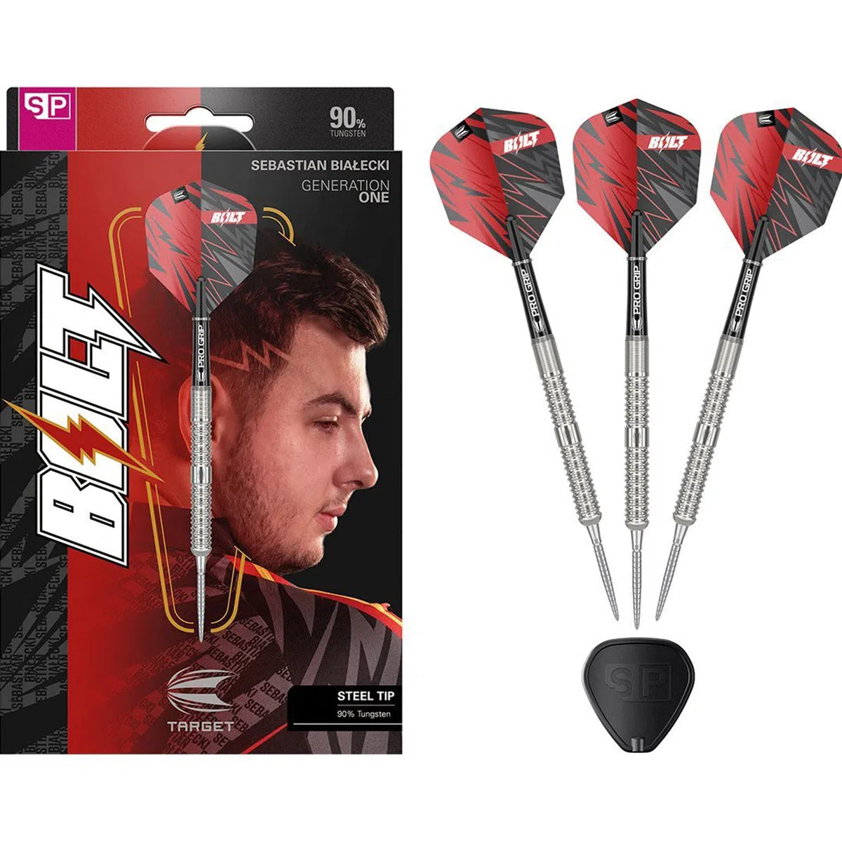 Target Darts Sebastian Bialecki SP 90% Tungsten Steel Tip Darts
