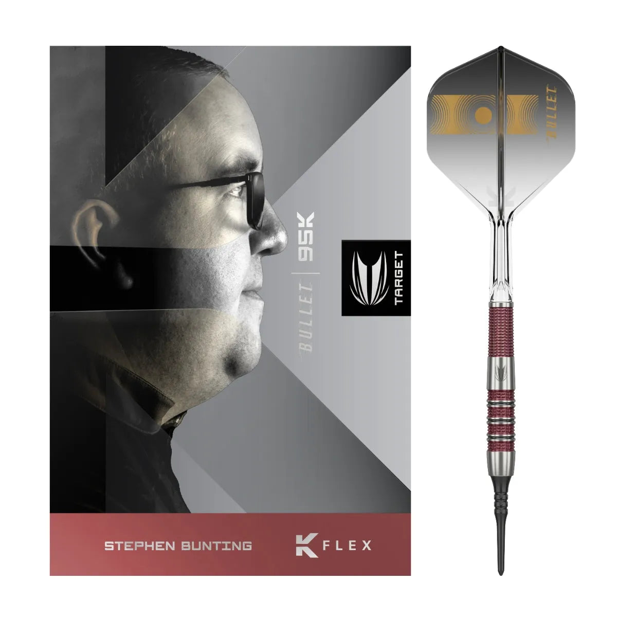 Target Darts Stephen Bunting 95K 95% Tungsten Soft Tip Darts