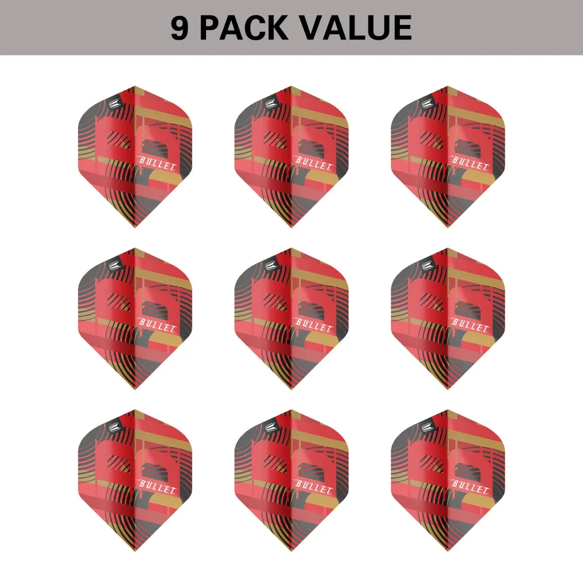 Target Darts Stephen Bunting Gen 5 No2 Flights x3 Sets