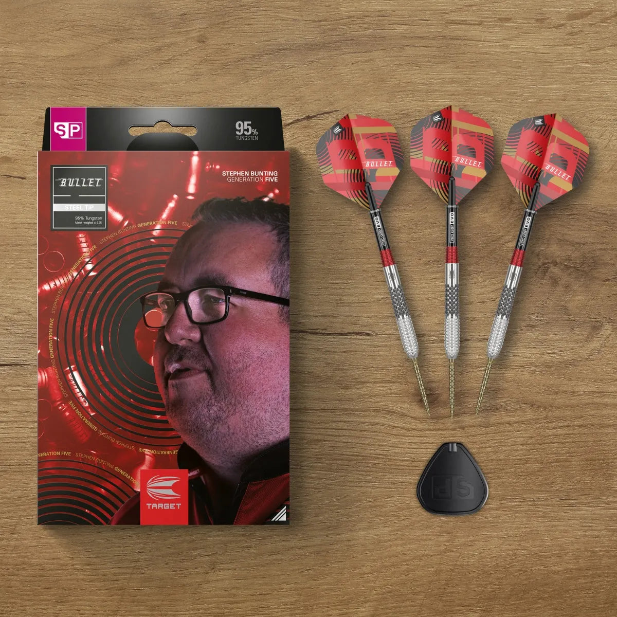 Target Darts Stephen Bunting Gen 5 SP 95% Tungsten Steel Tip Darts
