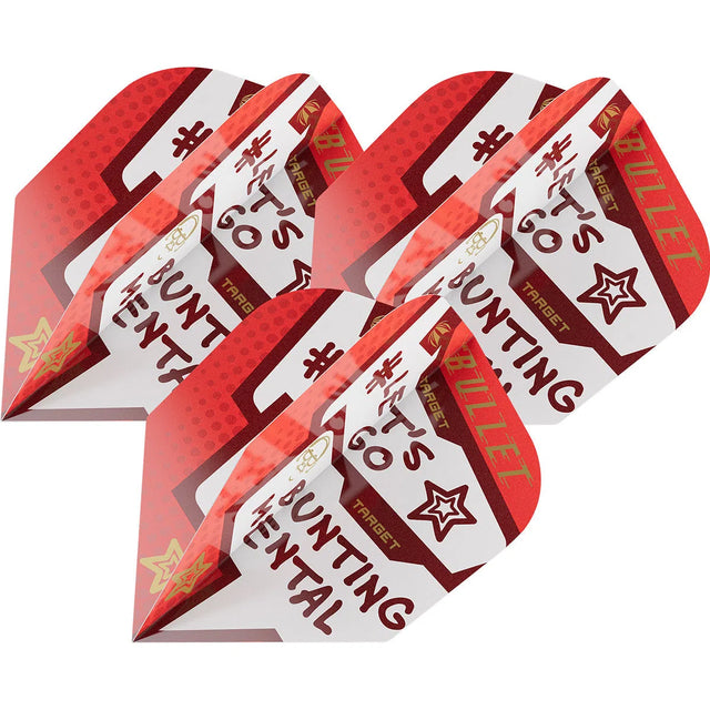 Target Darts Stephen Bunting Pro Ultra No6 Dart Flights x3 Sets