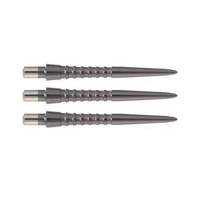 Target Darts Storm Dart Points-5-Black-Grooved-Premier Darts