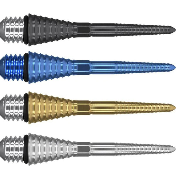 Target Darts Swiss Point Conversion Points Grooved-1-Black-26mm-Premier Darts