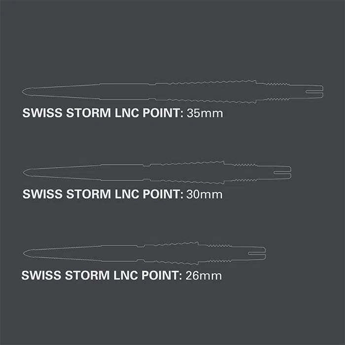 Target Darts Swiss Storm LNC Dart Points