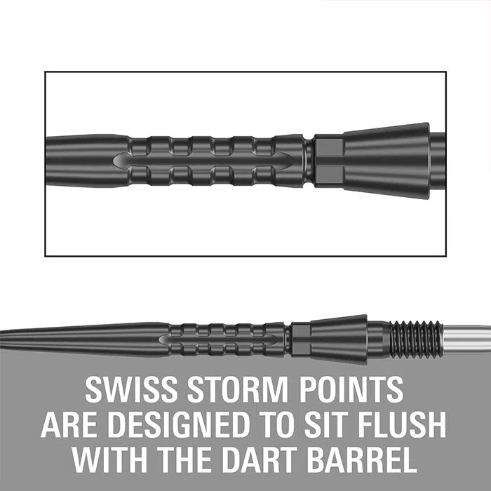 Target Darts Swiss Storm Surge Points