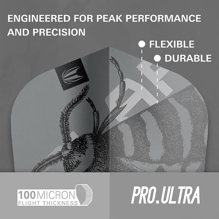 Target Darts Volar Pro Ultra No6 Dart Flights x3 Sets