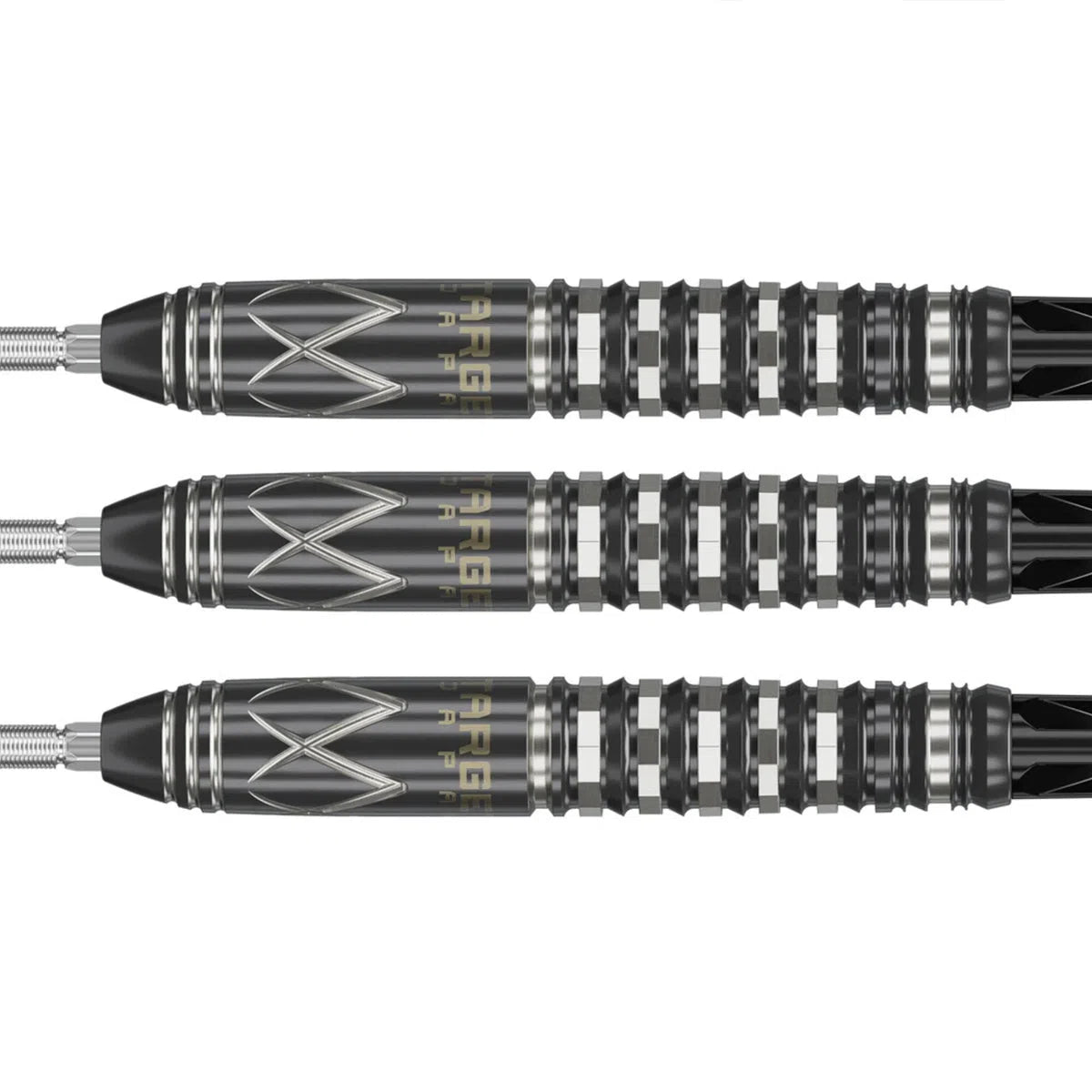 Target Japan Black Marque Chaos SP 90% Tungsten Steel Tip Darts-3-21 GRAM-Premier Darts