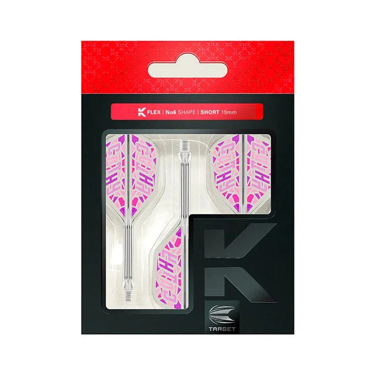 Target Japan Cathy Leung K-Flex Flight System No6-3-Short-Premier Darts