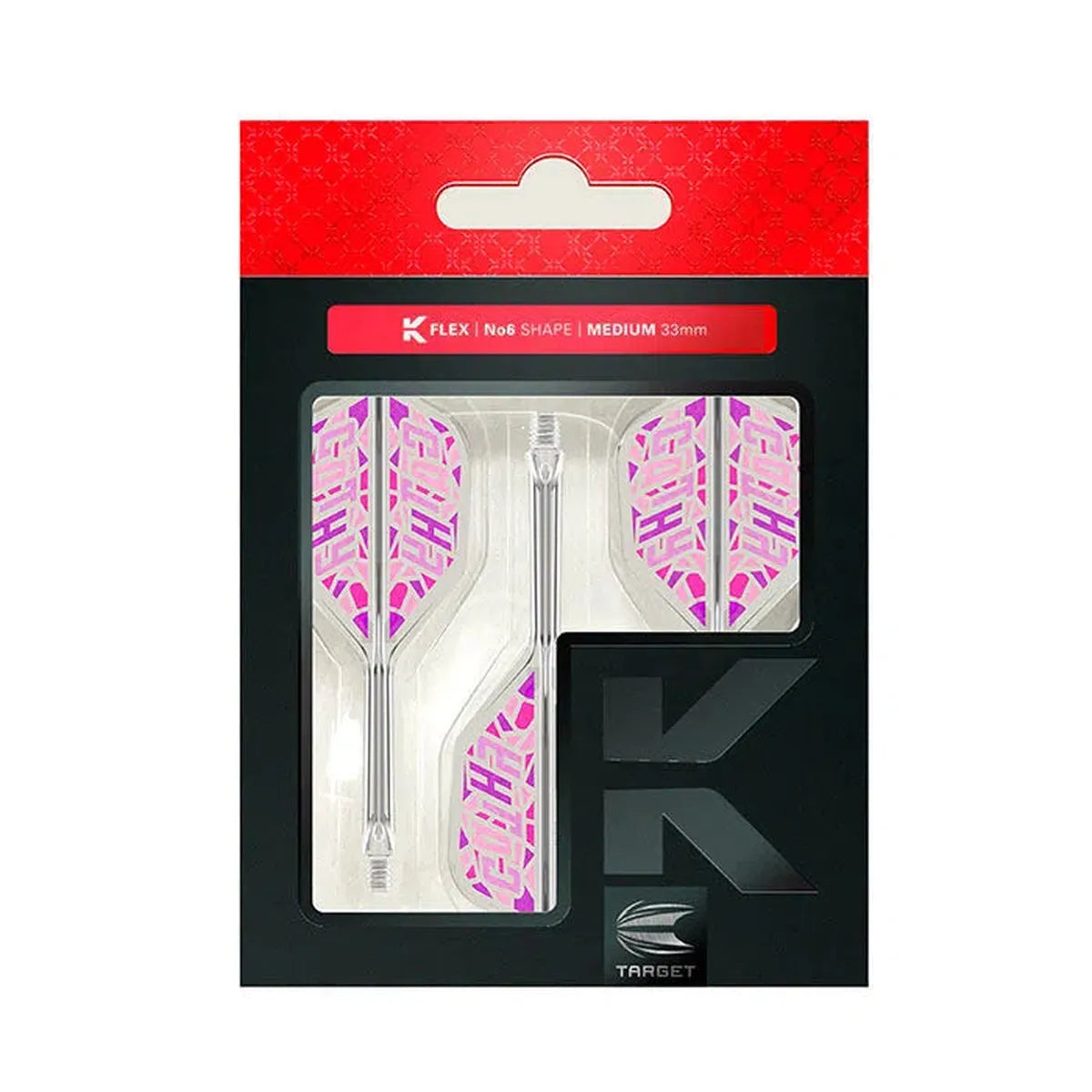 Target Japan Cathy Leung K-Flex Flight System No6-5-Medium-Premier Darts