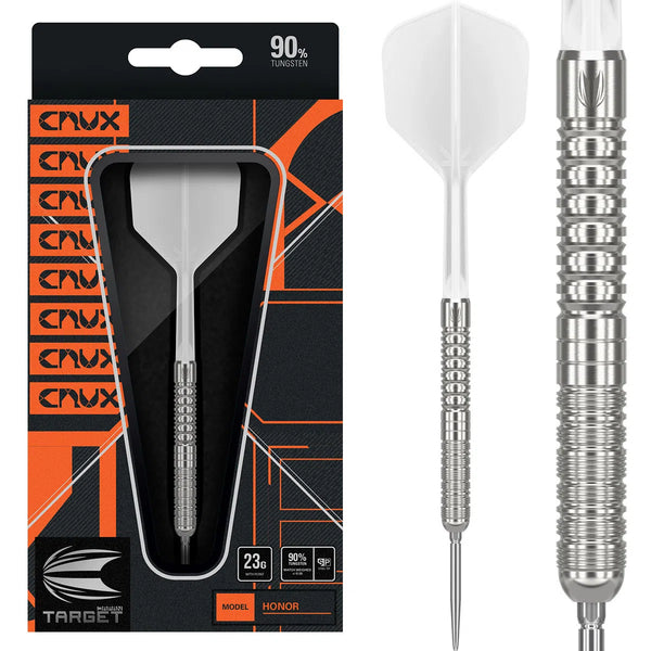 Target Japan Crux JPN Honor 90% Tungsten Steel Tip Darts-1-23 GRAM-Premier Darts
