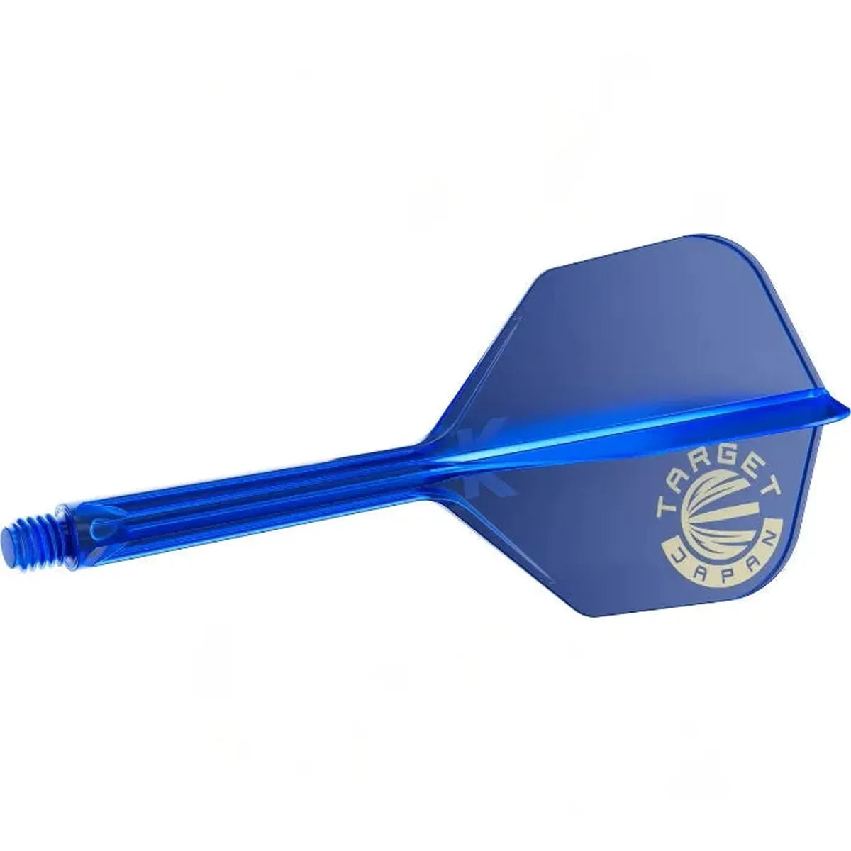 Target Japan Gold Logo Blue K-Flex Flight System No6-6-Short-Premier Darts