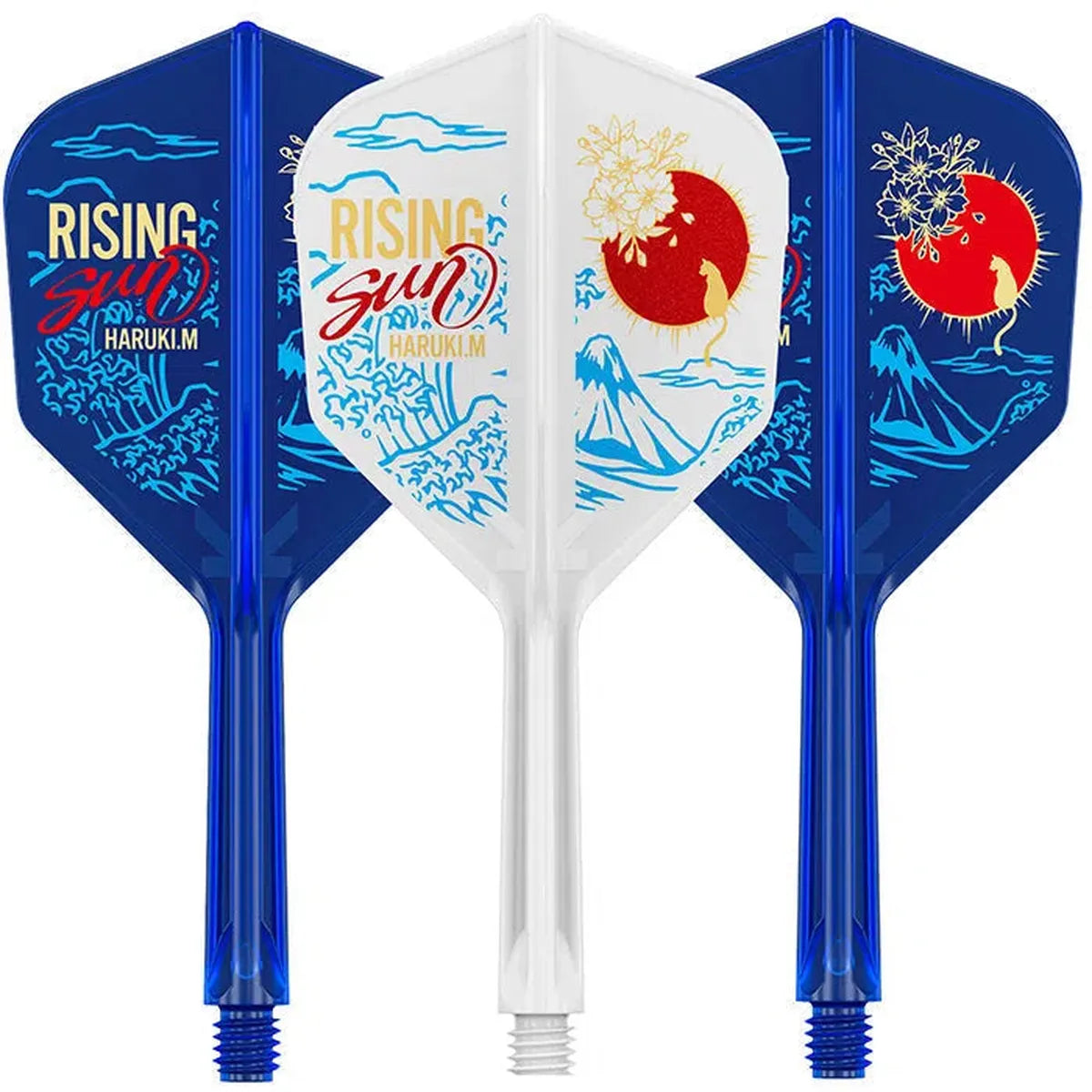 Target Japan Haruki Muramatsu Rising Sun K-Flex Flight System No6-6-Short-Premier Darts