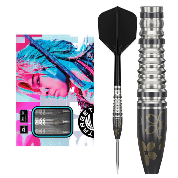 Target Japan Junya Koikawa Charm Series Smash G3 90% Tungsten Steel Tip Darts-1-23 GRAM-Premier Darts