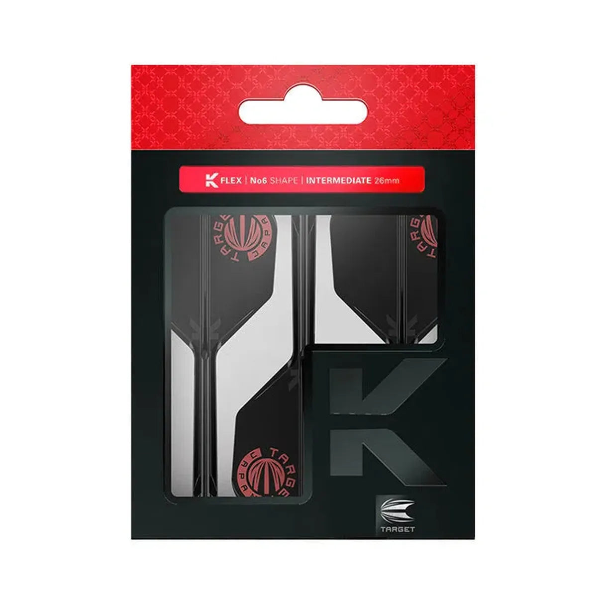 Target Japan Logo Black Limited Edition K-Flex Flight System No6-5-Intermediate-Premier Darts