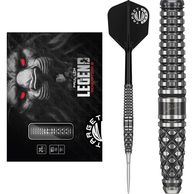 Target Japan Paul Lim The Legend Gen 8 SP 90% Tungsten Steel Tip Darts