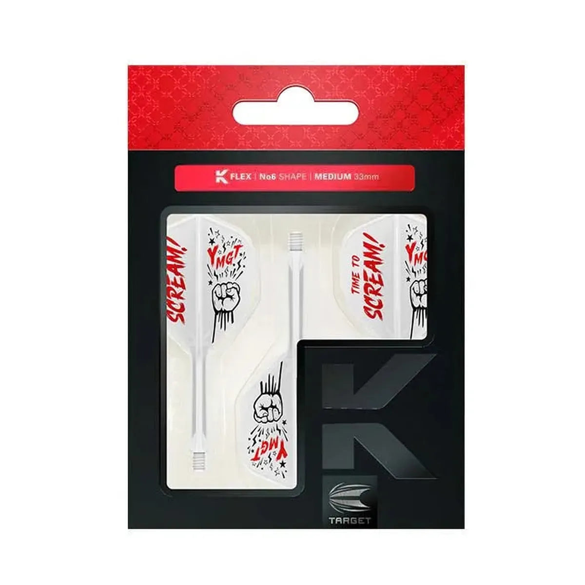 Target Japan Scream K-Flex Flight System No6-5-Medium-Premier Darts
