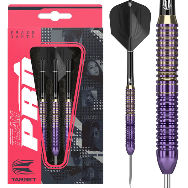 Target Japan Team Pro Keita Ono Brass Steel Tip Darts-1-19 GRAM-Premier Darts